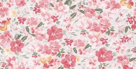 粉色花卉图案背景纹理