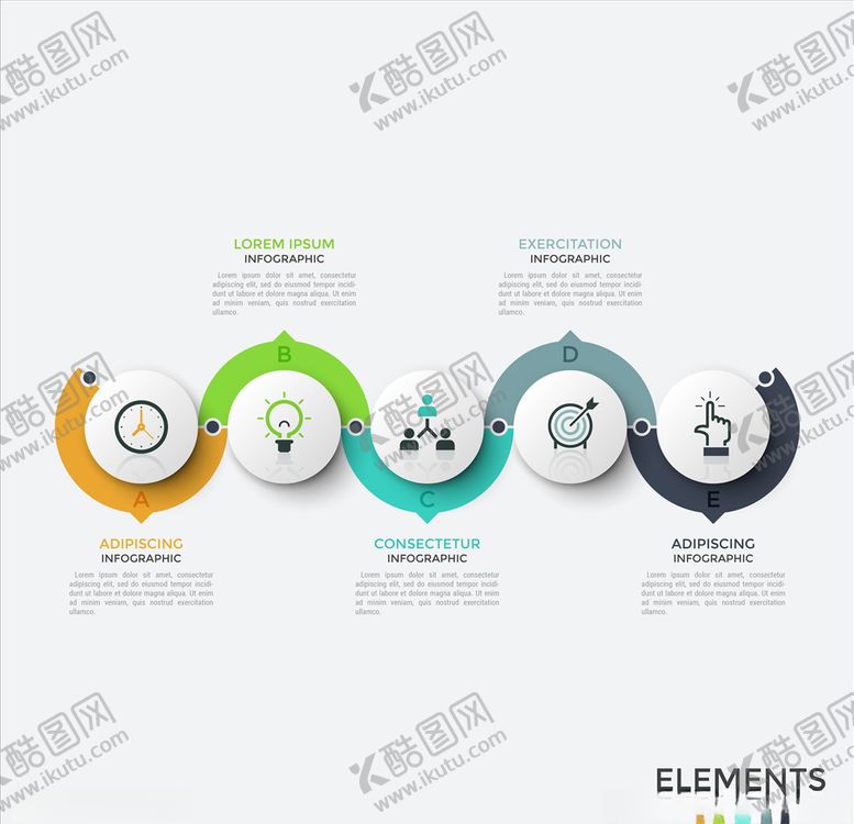 编号：24724309131133261684【酷图网】源文件下载-高端商务信息矢量图表