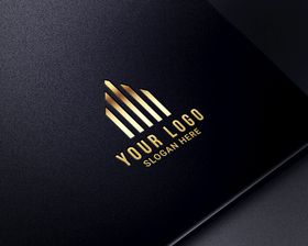 LOGO烫金效果样机