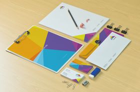 名片样机贴图办公用品办公用品场景办公用品VI