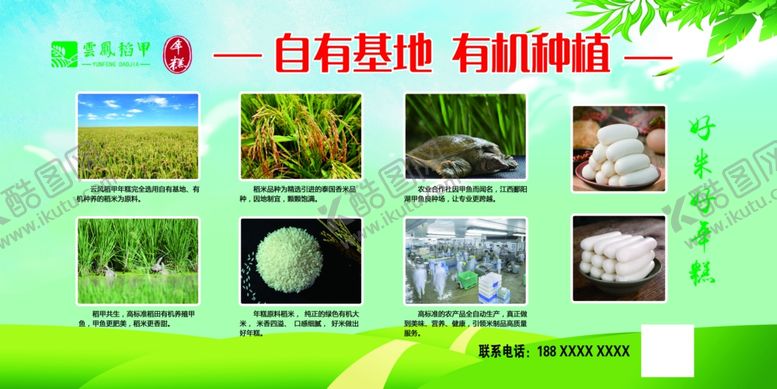 编号：25184803151804085109【酷图网】源文件下载-云凤稻甲好年糕