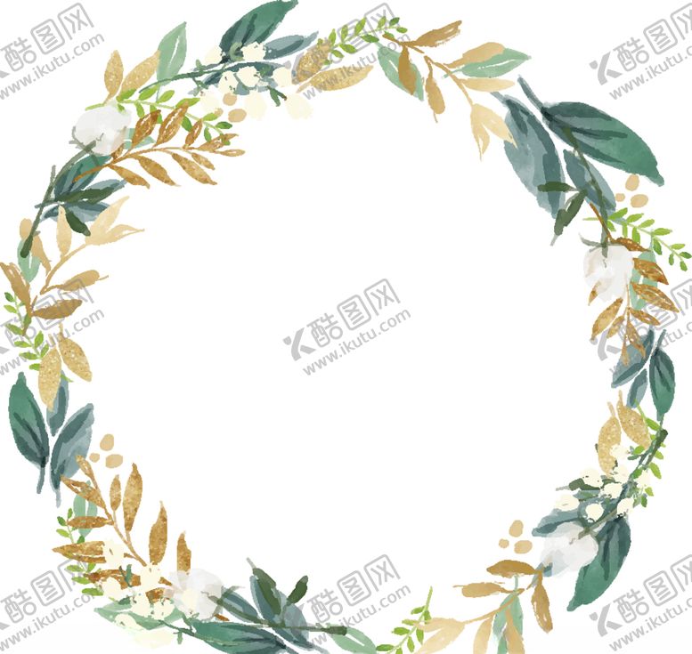 编号：40289005151959143089【酷图网】源文件下载-北欧小清新水彩花朵插画