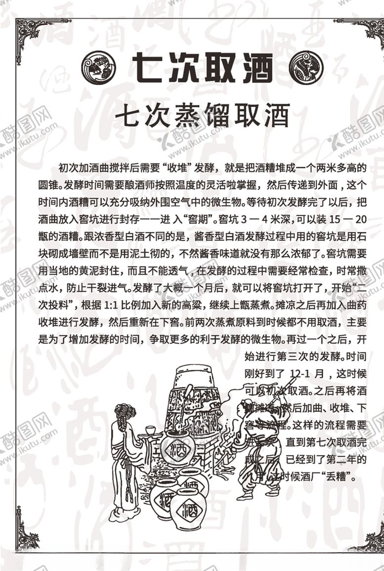 编号：13621010121543448517【酷图网】源文件下载-白酒工艺