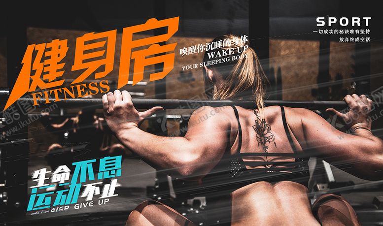 编号：61871906180142408635【酷图网】源文件下载-健身房美女