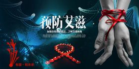 预防艾滋宣传画面