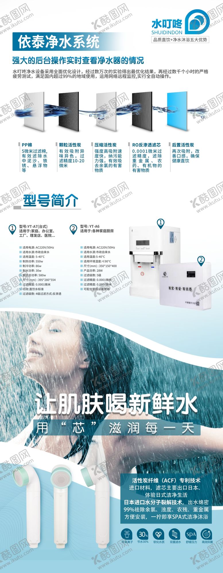 编号：61453211130724496901【酷图网】源文件下载-净水器易拉宝