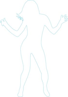 唱歌跳舞剪影夜生活人物矢量素材蹈激情四射