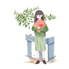 小女孩