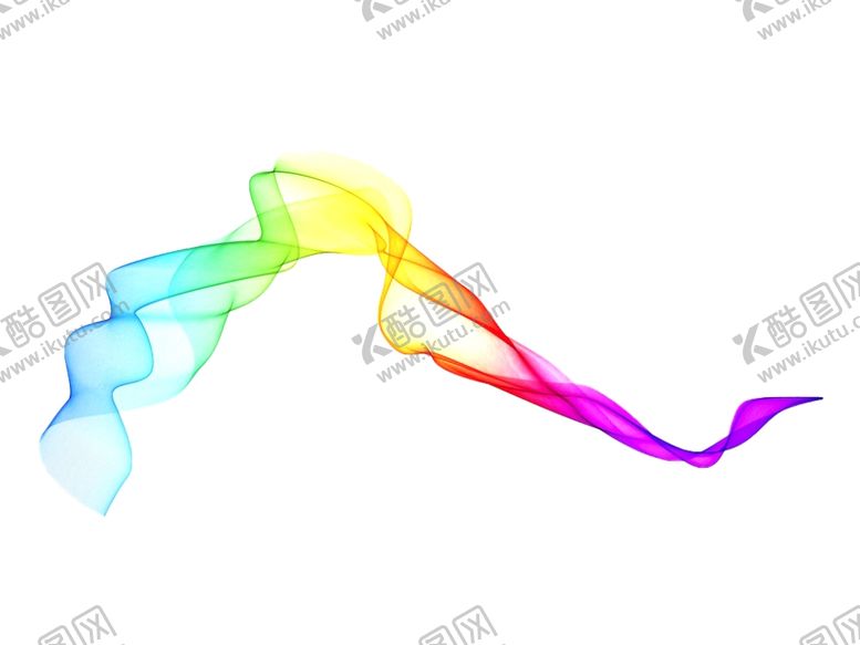 编号：62542809290000417071【酷图网】源文件下载-彩色丝绸飘带彩带