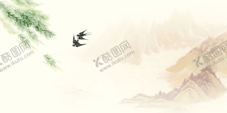 编号：38755609200055162837【酷图网】源文件下载-中国风水墨喜庆背景