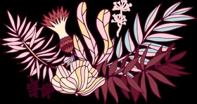 手绘植物