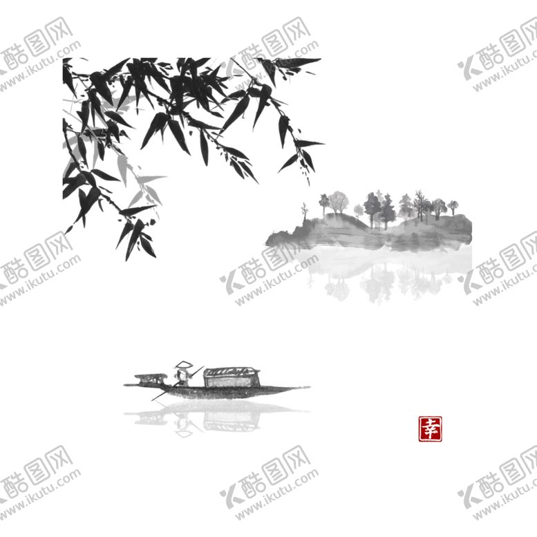 编号：41319901281146016648【酷图网】源文件下载-手绘古风插画背景图片 