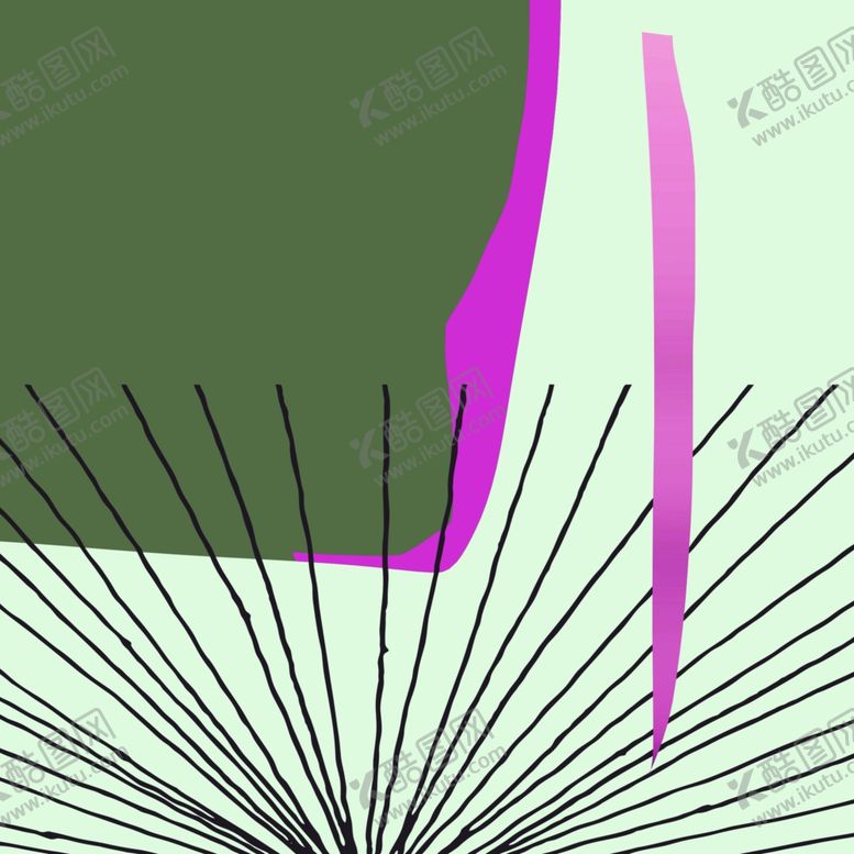 编号：87044811250807579663【酷图网】源文件下载-水彩线条几何挂画素材
