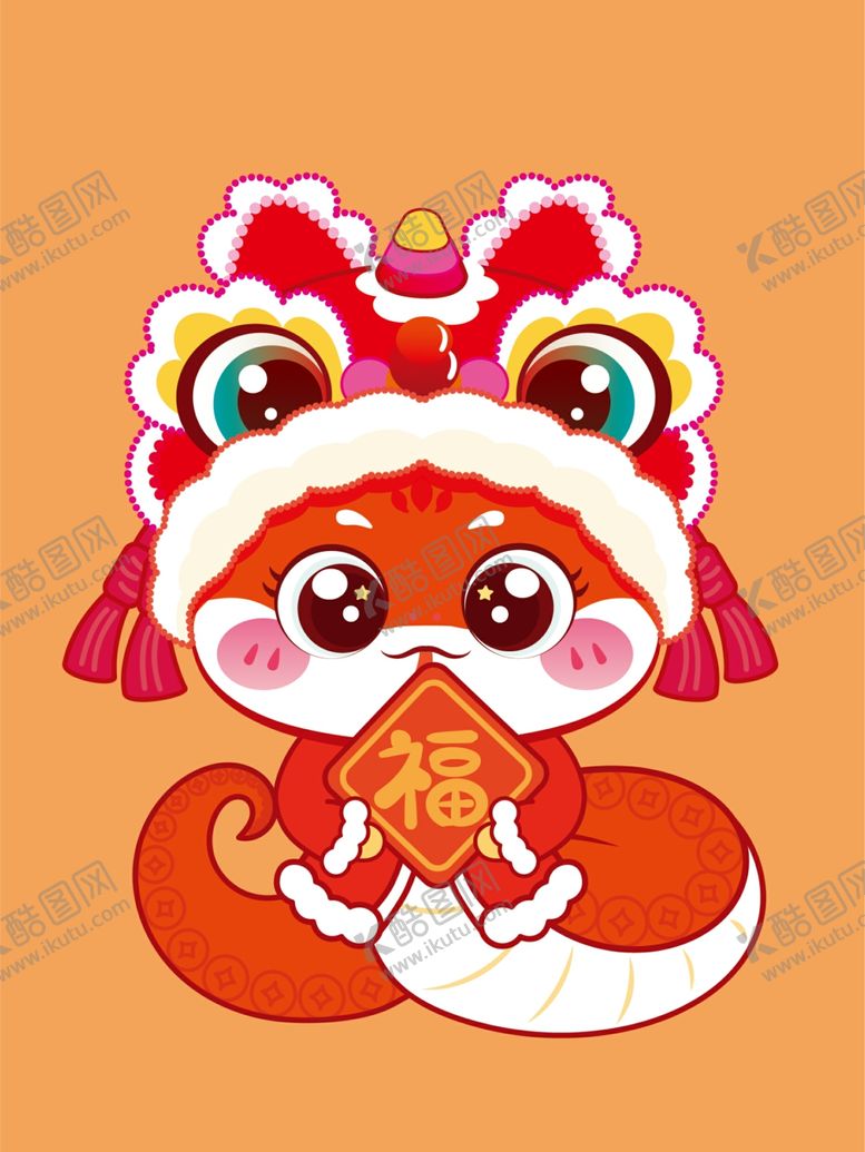 编号：89459104011834198594【酷图网】源文件下载-蛇插画卡通原创手绘卡通插画