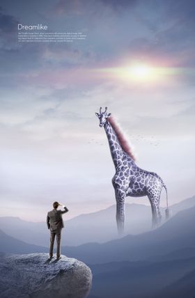 梦觉创意动物合成图片