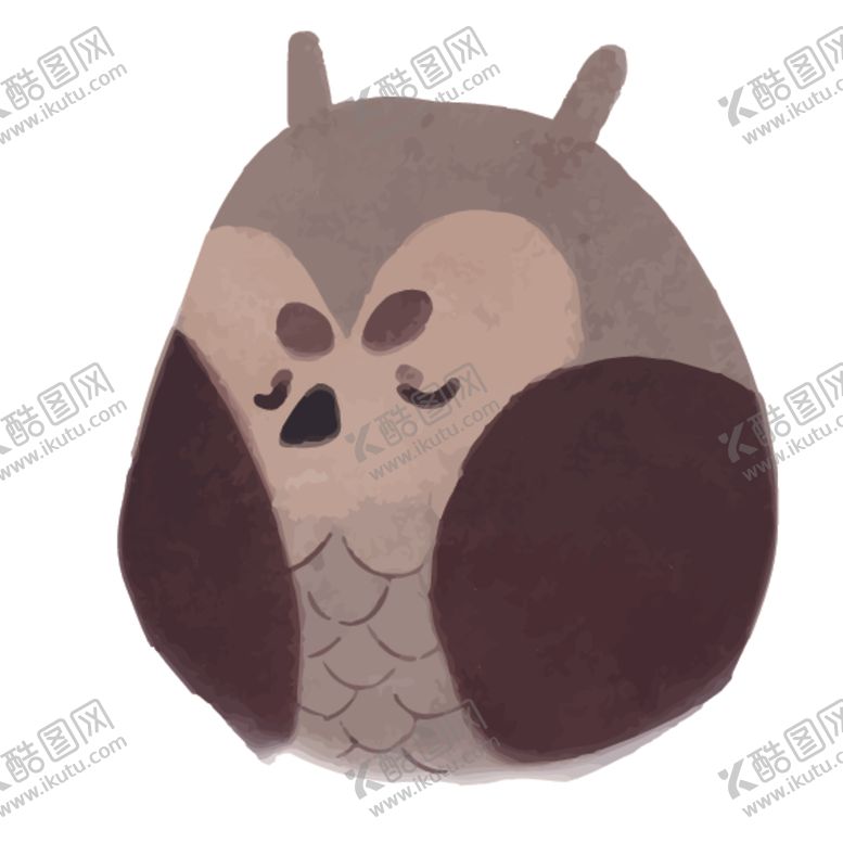 编号：68202610262135429436【酷图网】源文件下载-呆萌可爱创意动物设计