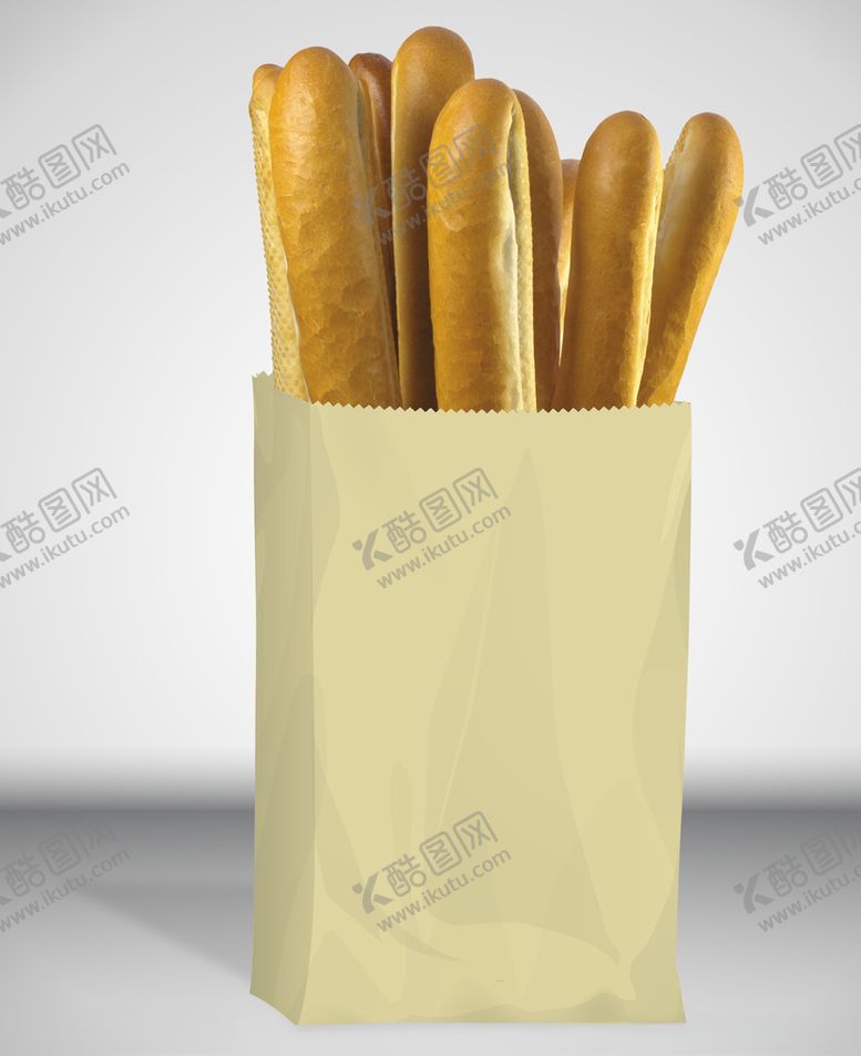 编号：52002810232312338707【酷图网】源文件下载-油条纸袋样机素材