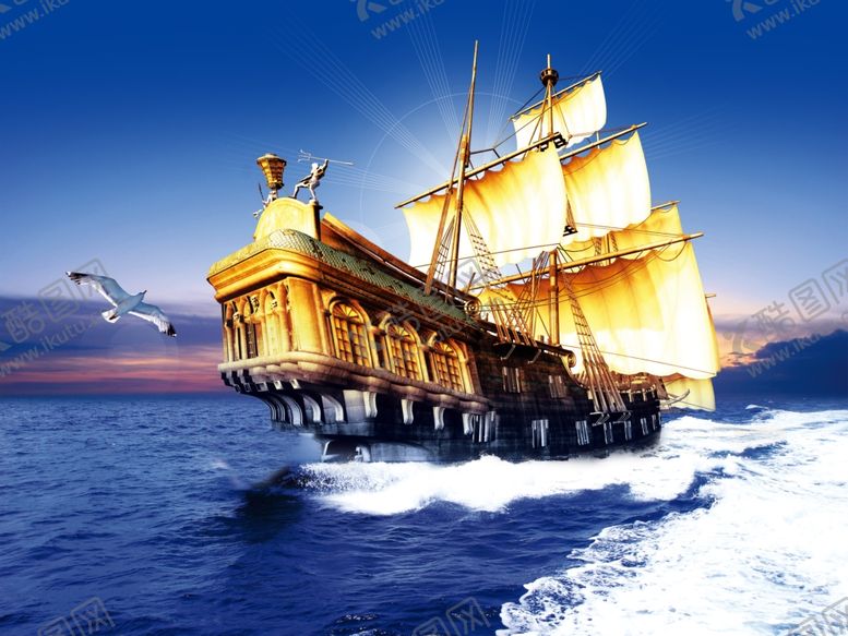 编号：88775209212233357136【酷图网】源文件下载-帆船