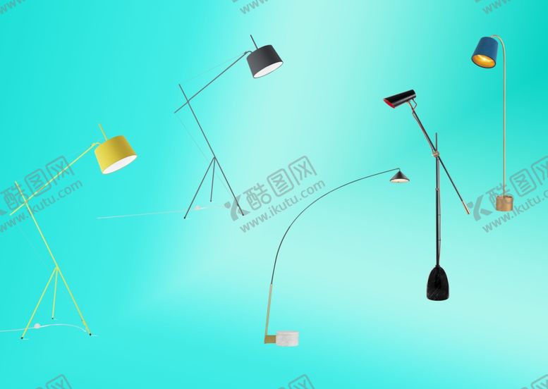 编号：65189209190300573830【酷图网】源文件下载-灯吊灯落地灯轻奢现代