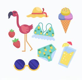 夏日元素