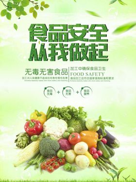 食品安全海报