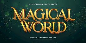 3D特效字体果科技可爱立体