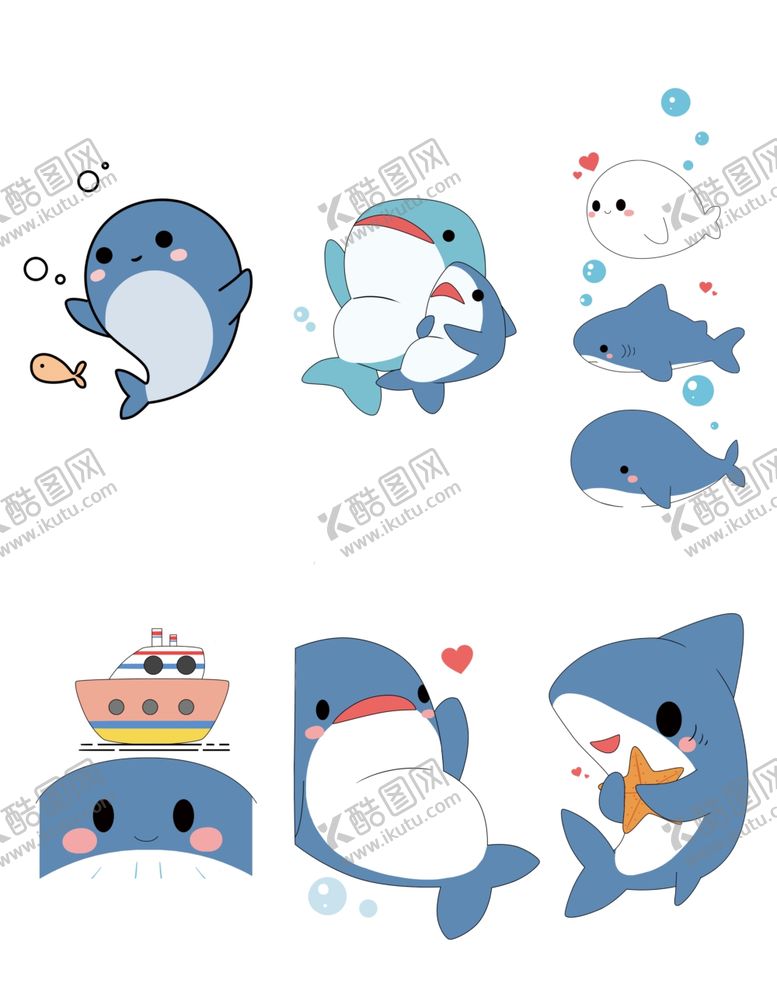 编号：39128511282121551238【酷图网】源文件下载-卡通可爱海豹