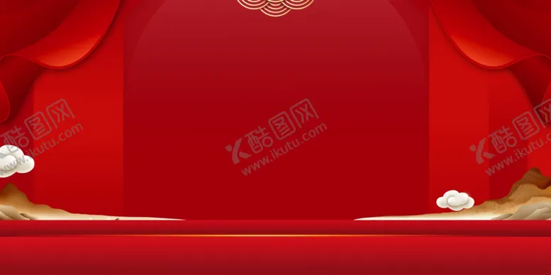 编号：30960806281304151950【酷图网】源文件下载-红色背景