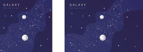 夜空银河星座背景底纹