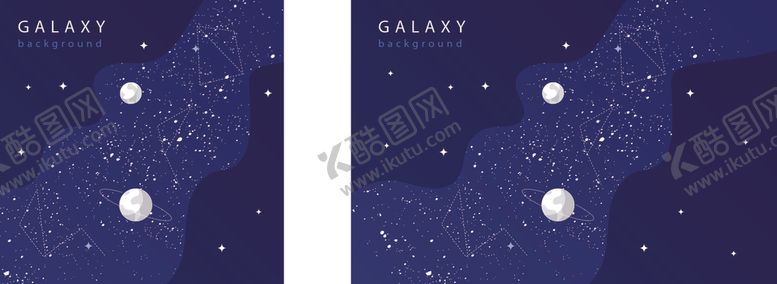 编号：17996010282306261090【酷图网】源文件下载-夜空银河星座背景底纹