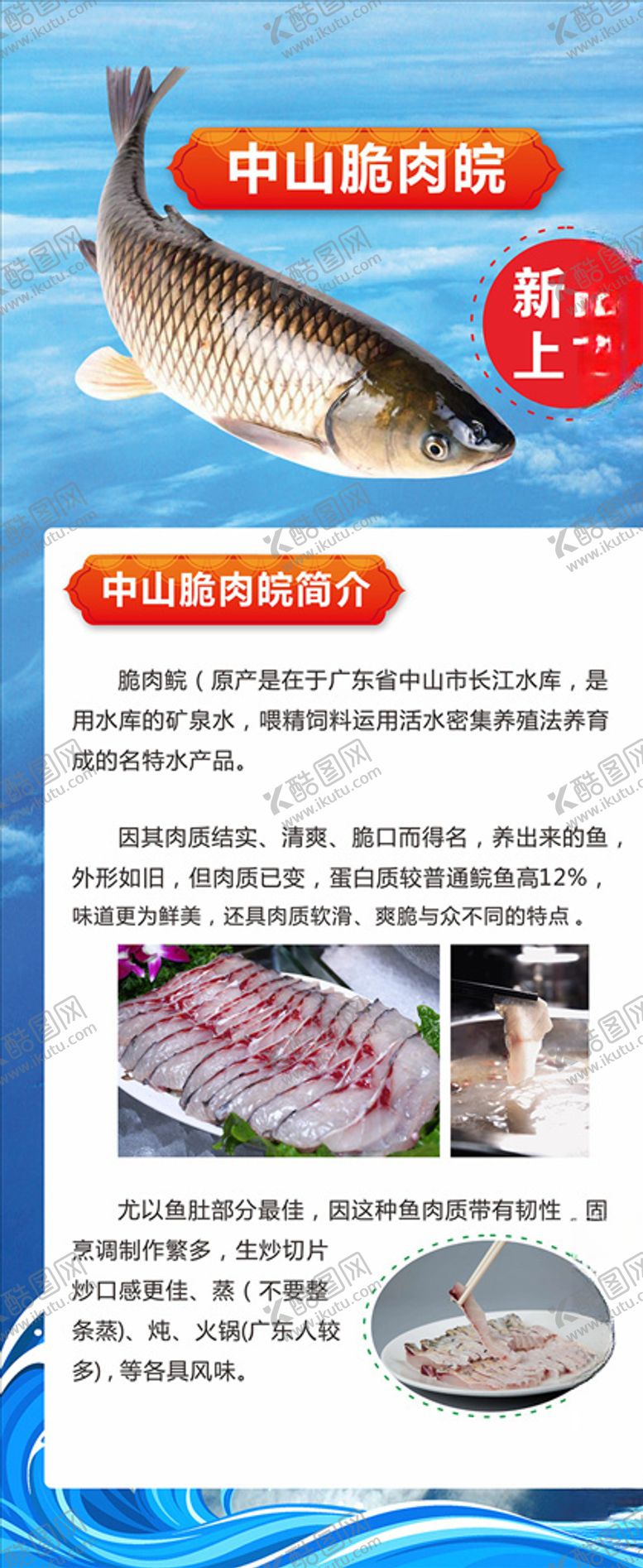 编号：59524907040051454138【酷图网】源文件下载-鱼脆肉皖海报展架易拉宝介绍简介