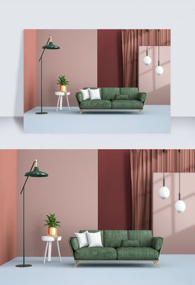 C4D电商海报banner背景