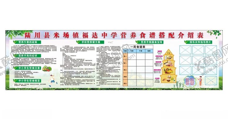 编号：59623112102050361309【酷图网】源文件下载-营养食谱搭配介绍表