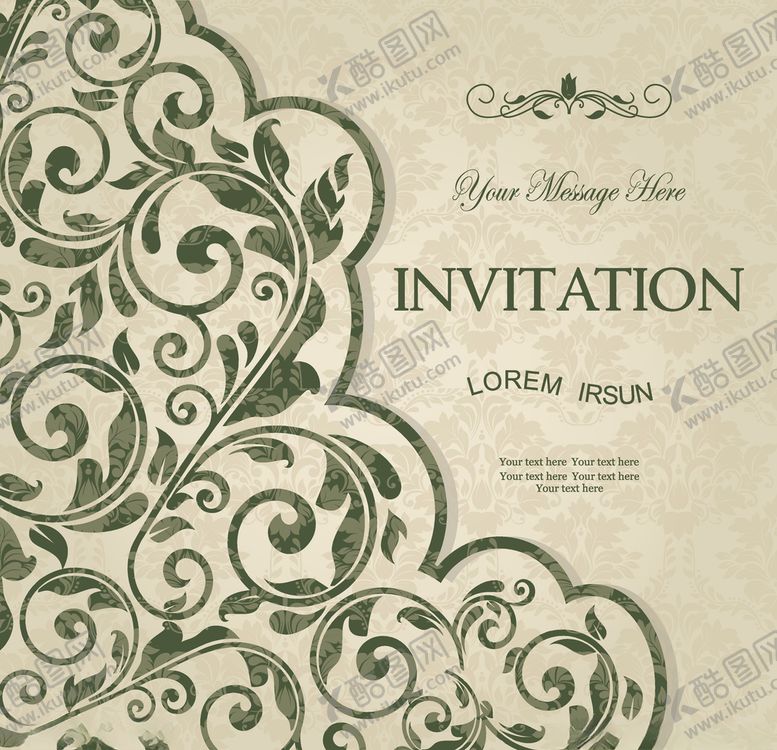 编号：44841710221124522327【酷图网】源文件下载-结婚请柬设计