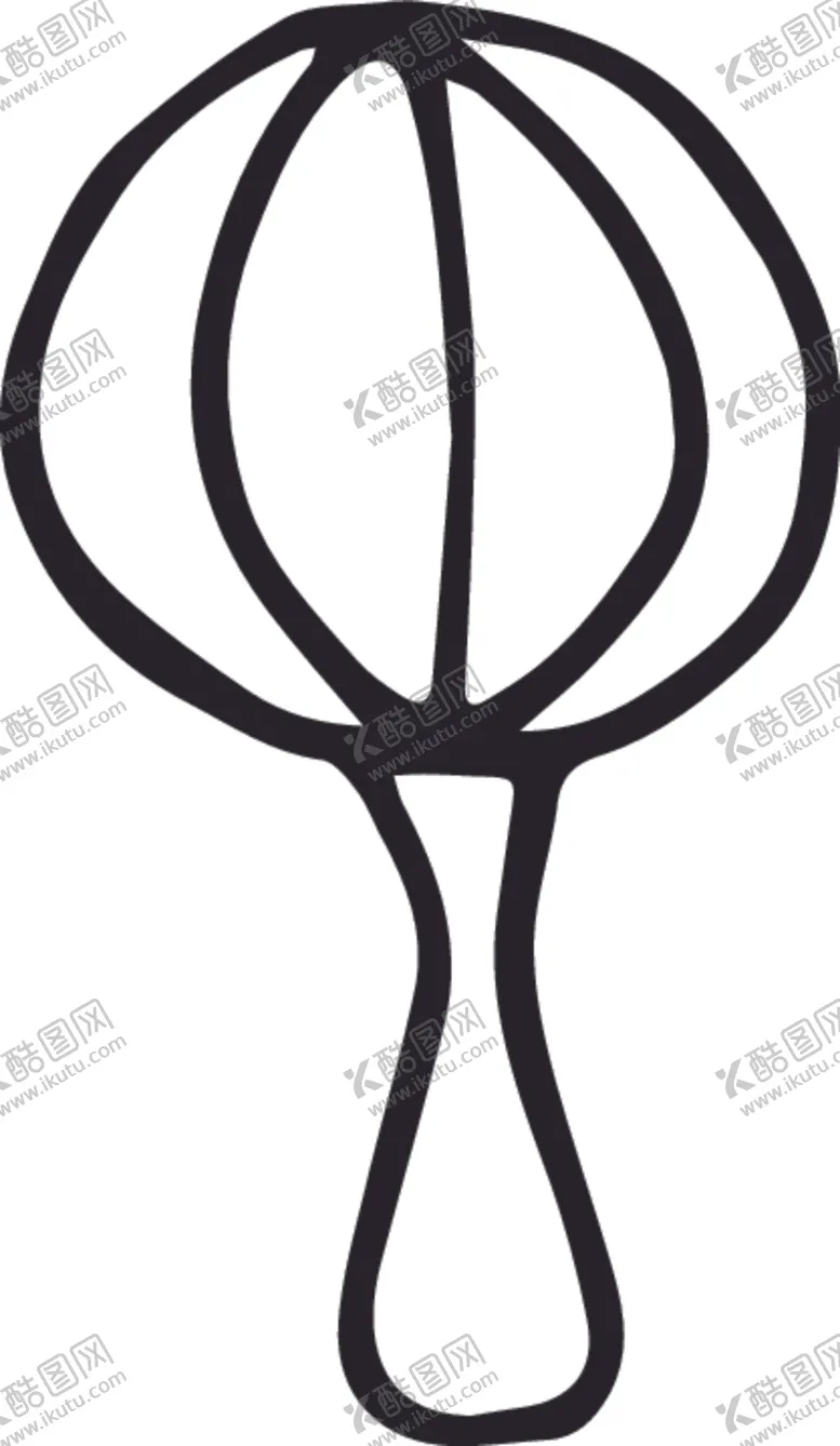 编号：42835804261704094686【酷图网】源文件下载-黑白手绘素材