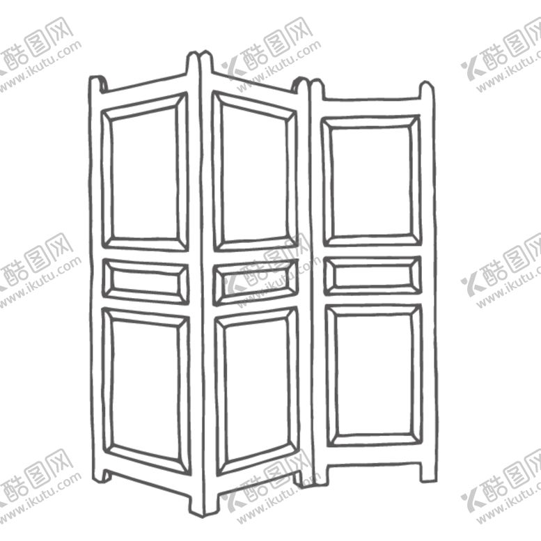 编号：50072309192117376490【酷图网】源文件下载-黑白线条手绘