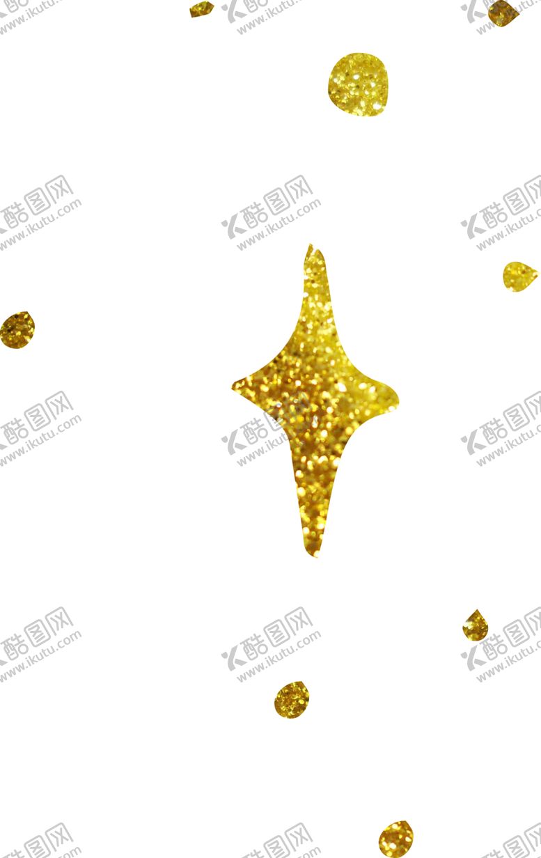 编号：95501107010017364192【酷图网】源文件下载-金色星形