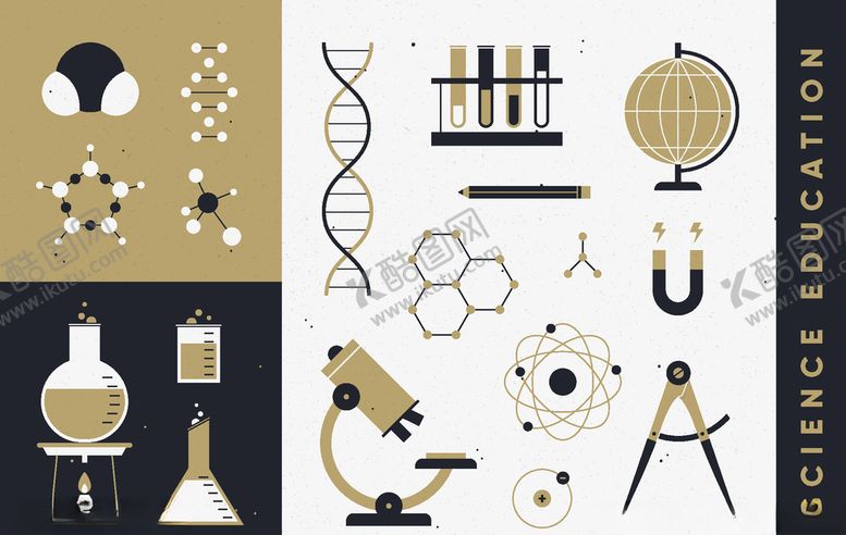编号：90679911011056086809【酷图网】源文件下载-矢量科学实验器材
