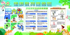 健康教育宣传栏展示