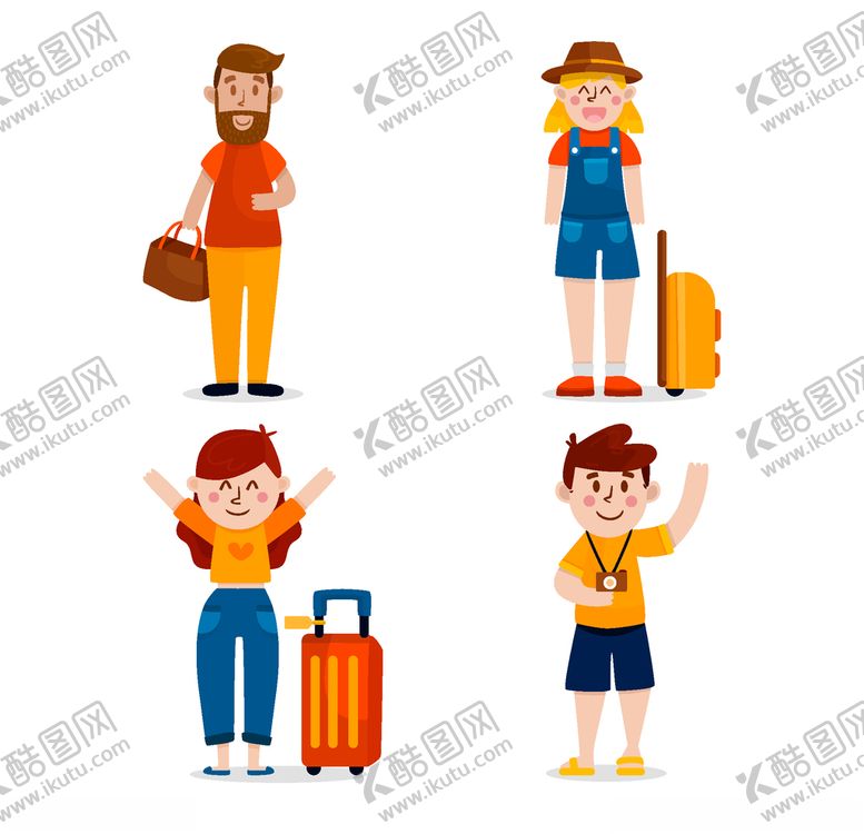 编号：96569307131526253252【酷图网】源文件下载-旅客游客