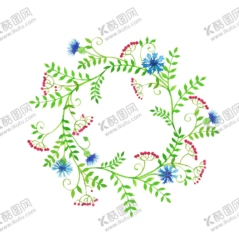 编号：32118807020059277989【酷图网】源文件下载-手绘植物