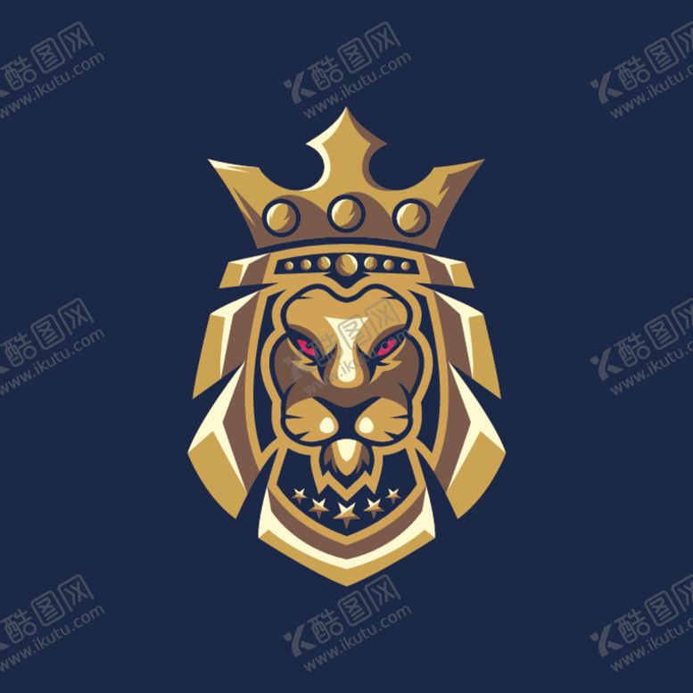 编号：12789410290332032212【酷图网】源文件下载-狮子图标