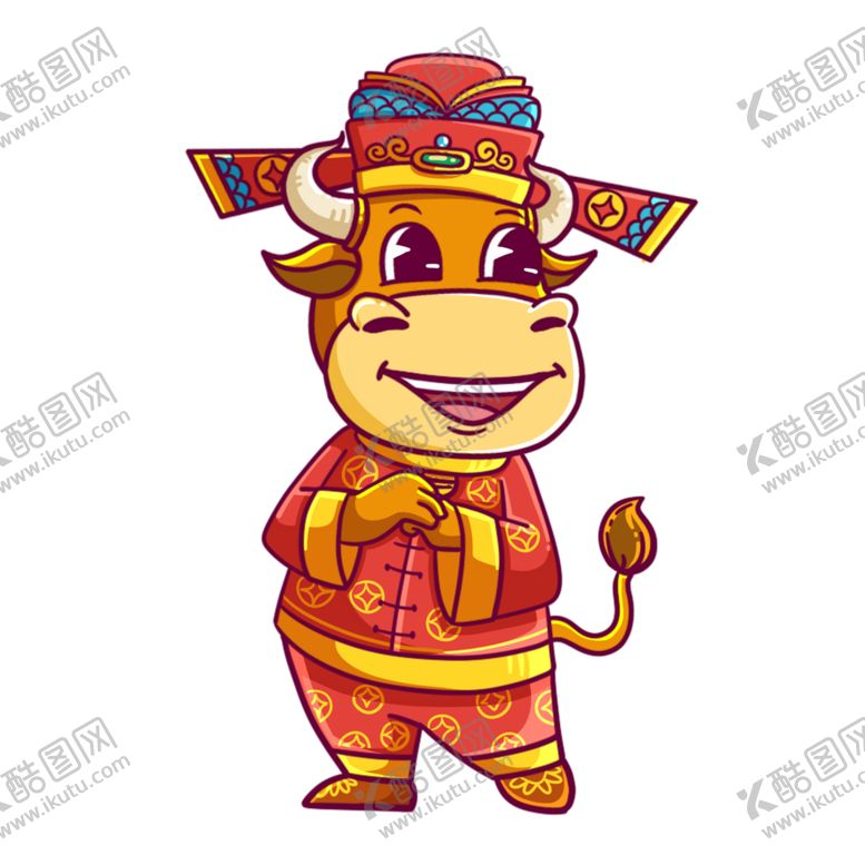 编号：85266805060857213259【酷图网】源文件下载-卡通牛形象