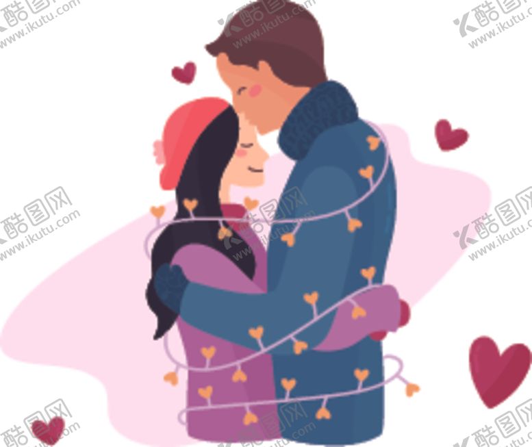 编号：81172909220305437338【酷图网】源文件下载-情侣拥抱
