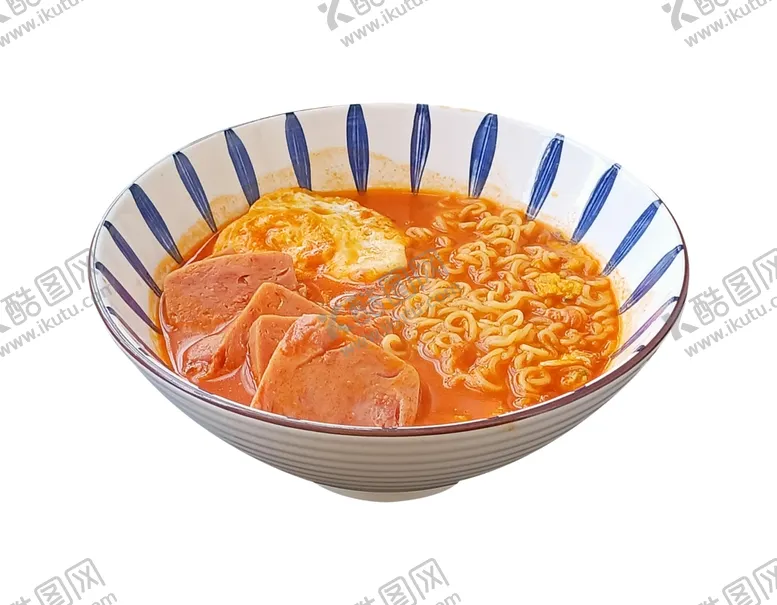 编号：29713901251009213721【酷图网】源文件下载-番茄鸡蛋午餐肉泡面