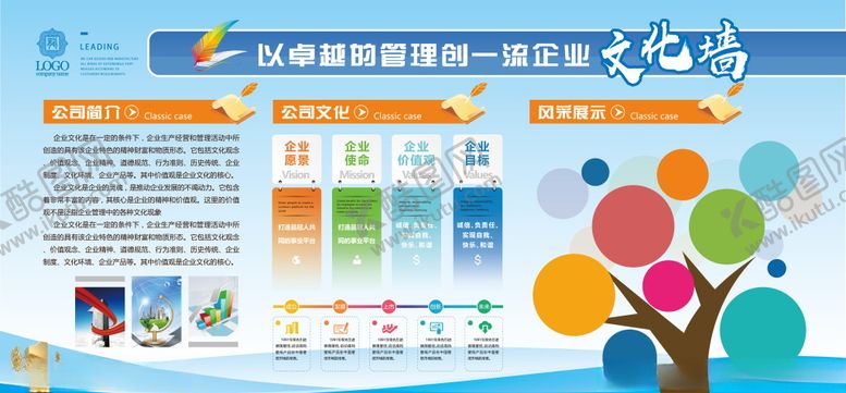 编号：98464503281910319033【酷图网】源文件下载-公司展板背景