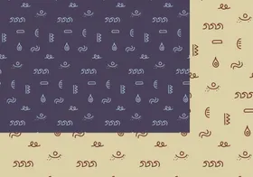 几何无缝背景图片不规则水滴水浪