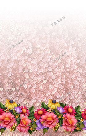 抽象油画印花