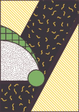 孟菲斯抽象装饰图案