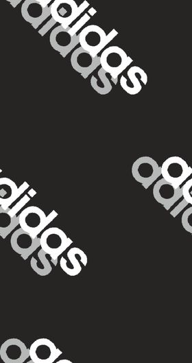 Adidas阿迪达斯大牌印花